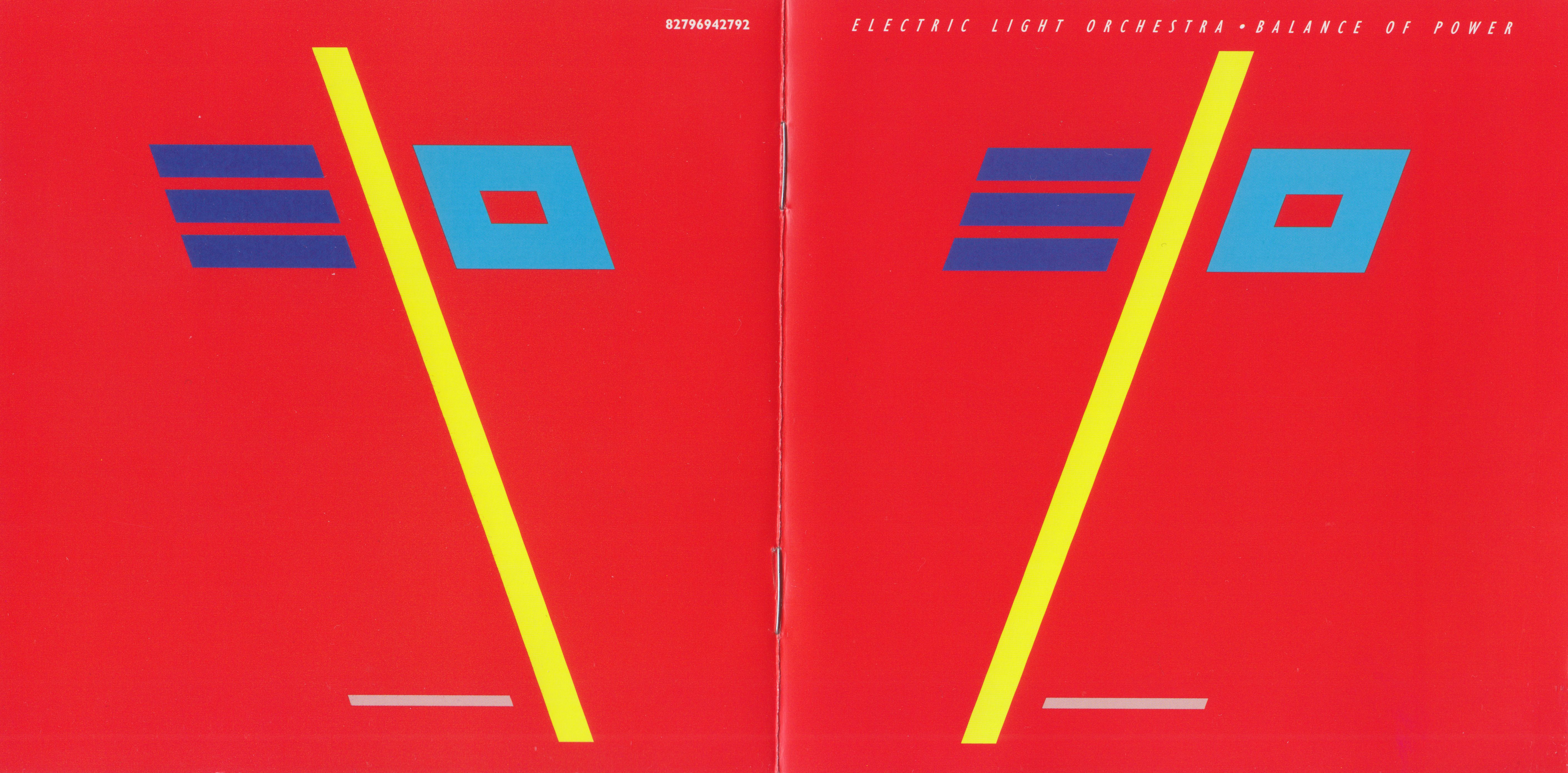 Electric Light Orchestra  Balance Of Power : Front + Inlay  germany